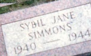 Sybil Jane Simmons Sybil Jane Simmons