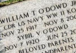 Sybil V O'Dowd Sybil V O'Dowd