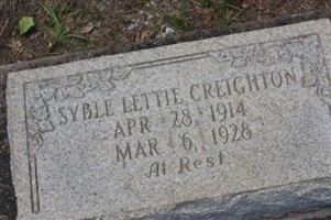 Syble Lettie Creighton