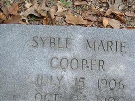 Syble Marie Cooper