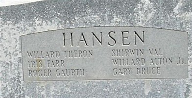 Syble Toolson Hansen Syble Toolson Hansen