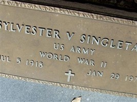 Sylvester V Singletary Sylvester V Singletary