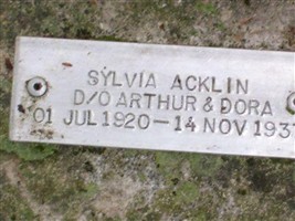 Sylvia Acklin Sylvia Acklin