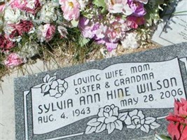 Sylvia Ann Hine Wilson Sylvia Ann Hine Wilson