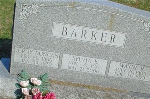 Sylvia B. Duncan Barker Sylvia B. Duncan Barker