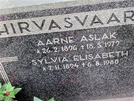 Sylvia Elisabeth Malin Hirvasvaara
