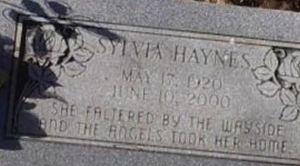 Sylvia Haynes