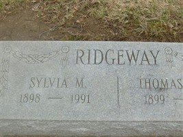 Sylvia M Ridgeway Sylvia M Ridgeway
