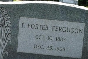 T Foster Ferguson T Foster Ferguson