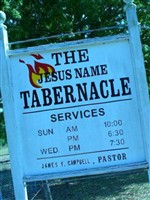 Jesus Name Tabernacle Penacostal Church Cemetery