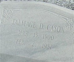 Talmage D. Cason Talmage D. Cason