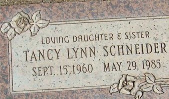 Tancy Lynn Schneider Tancy Lynn Schneider