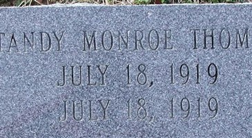 Tandy Monroe Thomas Tandy Monroe Thomas