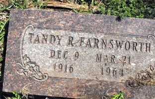 Tandy Robert Farnsworth Tandy Robert Farnsworth
