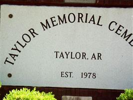 Taylor Memorial Cemetery