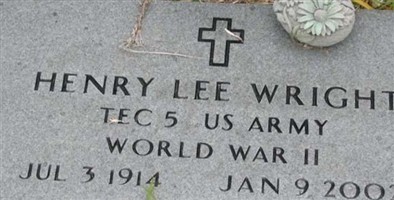 TEC5 Henry Lee Wright