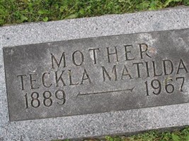 Teckla Matilda Ekquist Lundwall