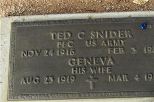 Ted C Snider Ted C Snider