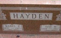 Ted M Hayden Ted M Hayden