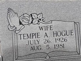 Tempie A. Hogue Ford