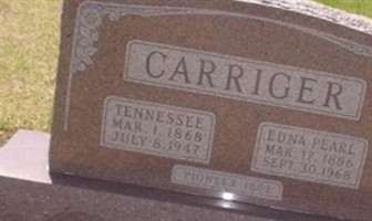 Tennessee Christopher "TC" Carriger Tennessee Christopher "TC" Carriger