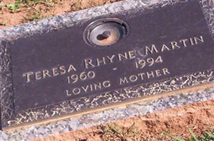 Teresa Rhyne Martin Teresa Rhyne Martin