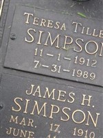 Teresa Tillett Simpson Teresa Tillett Simpson