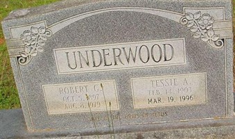 Tessie A Underwood Tessie A Underwood