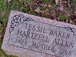 Tessie Baker Hartzell Allen