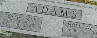 Tessie Mae Adams Tessie Mae Adams