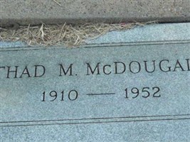 Thad M McDougald Thad M McDougald