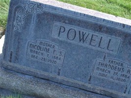 Thaddeus A Powell