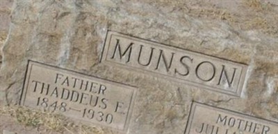 Thaddeus E Munson Thaddeus E Munson