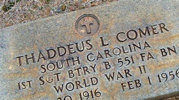 Thaddeus L Comer Thaddeus L Comer