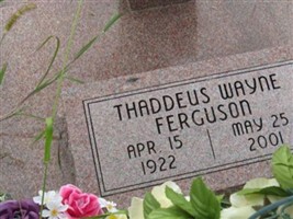 Thaddeus Wayne Ferguson Thaddeus Wayne Ferguson