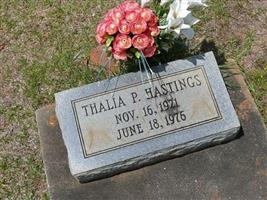 Thalia P Hastings