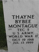 Thayne Bybee Montague Thayne Bybee Montague