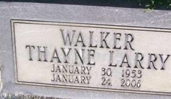 Thayne Larry Walker Thayne Larry Walker