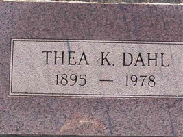 Thea K. Velle Dahl Thea K. Velle Dahl