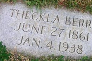 Theckla Berry Theckla Berry