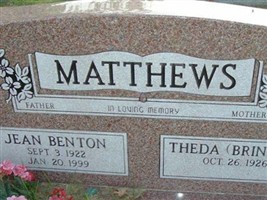 Theda Brinkley Matthews Theda Brinkley Matthews