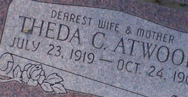 Theda Conklin Atwood Theda Conklin Atwood