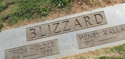 Theda Holder Blizzard