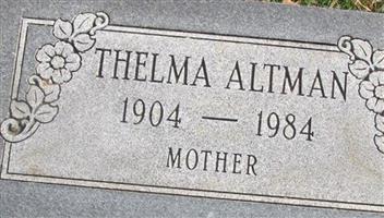 Thelma Altman