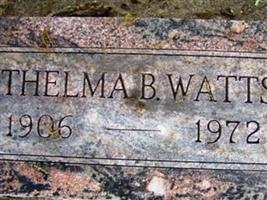 Thelma B Watts