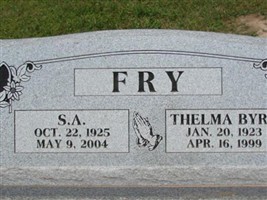 Thelma Byrd Fry Thelma Byrd Fry