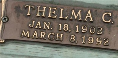 Thelma C McAuley Thelma C McAuley