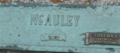 Thelma C McAuley Thelma C McAuley