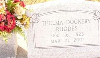 Thelma Dockery Rhodes