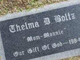 Thelma Dorothea Boltz Thelma Dorothea Boltz